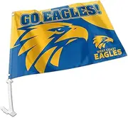 West Coast Eagles AFL CAR Flag Includes Pole