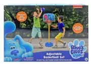 Blue's Clues & You: Kid's Basketball Hoop Adjustable for 3+ stand alone Basketbl