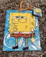 NWT HTF Nickelodeon Spongebob Squarepants Birthday Party Bag ￼