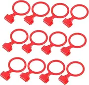 100Pcs Zipper Pull Tab Multi Functional Zipper Handles for Easy Zippering Portable Zipper Puller Tabs for Bags Pouches and Accessories