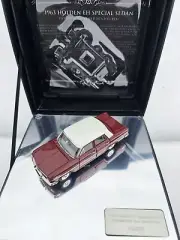 1:43 Biante RESERVE 1963 Holden EH Special Sedan Fowlers Ivory/Winton Red NEW