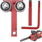 Chainsaw Rail Tightening Tool - Heavy-Duty Guide Closer and Rail Dresser | Steel Alloy Chain Repair Tool for Rail Alignment, Chain Grinding, Maintenance and Adjustment