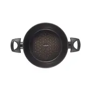 Essteele Per Salute 24cm/4.5L Non-Stick Covered Cooking Casserole w/Handle Black
