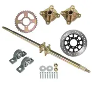 44in Rear Live Axle Wheel Hub Complete Kit For Go Kart Golf Cart ATV Buggy Quad
