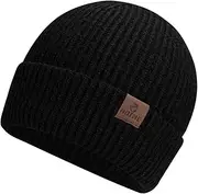 [BUTITNOW] Oversize XXL Winter Beanie Knit Hat for Men - Daily Knit Ribbed Cap - Warm Toboggan Skull Caps for Cold Weather