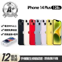 在飛比找momo購物網優惠-【Apple】A+級福利品 iPhone 14 Plus 1