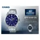 CASIO EDIFICE 男錶 EFV-630D-2A 三眼計時不鏽鋼錶帶 防水100米 EFV-630D