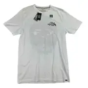 Volcom Mens Matt Adams Featured Artist Short Sleeve T-Shirt White S