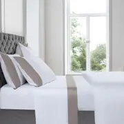 Plaza Mocha 1000TC Sheet Set Queen Bed Extra Depth