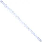 ERINGOGO 1 Set LED Light Drum Sticks Luminous Glow the Dark Acrylic Drumsticks for Jazz and Stage Performance for Young Rock Bands and Drummers