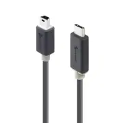 O-Alogic 2m USB 2.0 USB-C to Mini USB-B - Male to Male - Pro Series U2-TCMNB0...