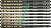 Graftech Lite Graphite iron Shaft .370" parallel Tip Ladies/Senior Flex Set of 9