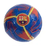 FC Barcelona Turbine Print Training Ball Blue/Garnet One Size