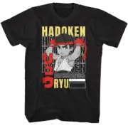 Street Fighter Chibi Ryu Hadoken Men's T Shirt