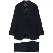 [Eraldo] Eraldo Pinstriped Suit 40 IT BLUE