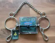 Reinsman Circle R, CR307 Wonder twisted Sweet I snaffle bit,stage C western tack