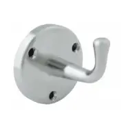New Bradley Corp Robe Hook 9119-81 Satin Chrome Plated Brass 9119-810000