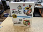 Adobe Photoshop Elements 6 & Premier Elements 4 NEW SEALED PC Software