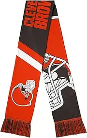FOCO NFL Unisex-Adult Official Team Graphic Reversible Printed Scarf
