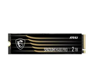 MSI 微星 SPATIUM M480 PRO 2TB PCIe 4.0 NVMe M.2 SSD固態硬碟