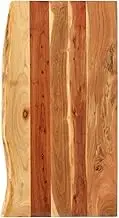 Bathroom Vanity Top Solid Acacia Wood 100x52x2.5 cm,Sink Accessories 14KG-286321