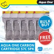 Aqua One ClearView 600 Carbon Cartridge 57c BULK BUY 5pk (25057c)