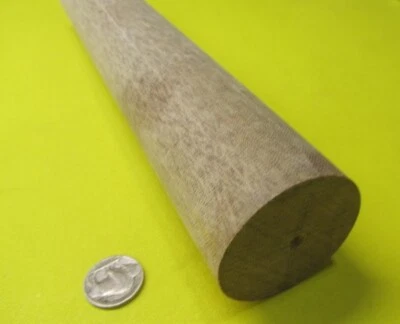 Phenolic Phenolic Micarta LE Linen Rods 2.00" Diameter x 24" Long