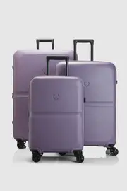 Single Stripe 3pc Suitcase Set