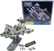 Snap Ships Forge Claymore CR-76 Combat Transport Buildable Mechs Firing