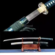 Full Tang Handmade Folded Steel Real Japanese Samurai Katana Sword Real Sharp.