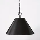 Small Metal Pendant Ceiling Light Black - Threshold designed with Studio McGee
