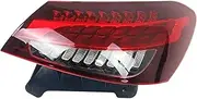 Car Rear Tail Light Compatible With For W213 E200 E220 E300 E350 E400 E53 E260 E320 2139065209 Car Outer Rear Tail Fog Lamp Running Light Warning Taillights(Left)