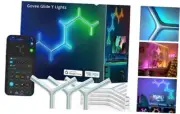 Glide Y Lights, RGBIC LED Gaming Lights for Wall, Smart Wi-Fi Game 7 Packs