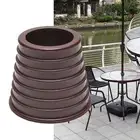 Stable Umbrella Holder for 38mm Patio Table Hole Opening Enjoy Outdoor Comfort