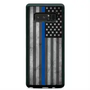 Distressed USA Flag Police Case Cover Samsung Galaxy S23 S22 Plus Ultra S21+ S20