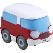 HABA Kullerbu Red and White Mini Bus