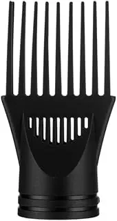 Blower Dryer Comb Attachment, Universal Hair Dryer Concentrator Comb Nozzle Attachment fit for Hair Styling Professional Salon Tools Barber Hairstyling Accessories,Black