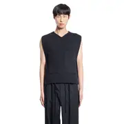 [CRAIG GREEN] Tape Knit Vest Black