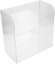 Beaupretty Box Transparent Cosmetic Box Nail Polish Organizer Rack Nail Supply Organizer Vanity Organizers Make up Organizers for Vanity Bedroom Organizers and Storage Makeup Stand Acrylic