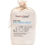 THAT RED HOUSE Wool Dryer Balls 100% Pure