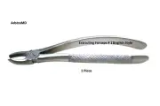 10 Pcs English Pattern Tooth Extracting Forceps Dental Instruments Set