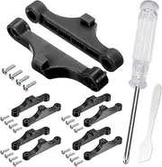 GATSUZG 5 Pairs for AM5/AM4 CPU Heatsink Bracket with Mounting Screws, Plastic Cooling Fan Support for AMD X870/X670/B650/A620/X570/B550/A520/X470/B450/B350/A320 Motherboards, with Screwdriver