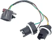 Tail Lamp Socket and Wire Assembly for Jeep Wrangler JK 2007-2018 Replace 68004166AC Tail Light Wiring Harness