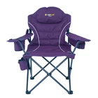 OZtrail Modena Arm Chair High-Tensile Steel Frame Polyester Padded Outdoor New