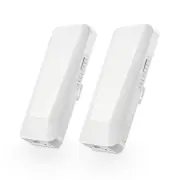 Outdoor Wireless Bridge, Point to Point WiFi Bridge, 5.8GHz 1-3KM Distance, 2...