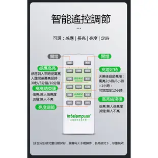 穎朗太陽能感應壁燈三面發光智能戶外庭院家用門口超亮照明路燈