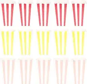 Gadpiparty 60pcs Boxes Popcorn Box Decor French Fries Popcorn Favor Boxes Disposable Containers Snacks Container Popcorn Containers Snack Containers Popcorn Bowl Disposable Paper