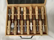 Laa-Loo 12 Piece wood carving chisel set