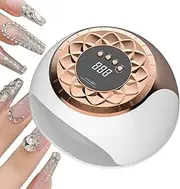 Nail Lamp for Desk, Portable Gel Light, Professional Fast Curing UV LED Nail Lamp with Timer Settings for Home Travel Salon Use