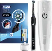Oral-B Pro 2000 Deep Clean Electric Toothbrush Black + Travel Case [ORA303001]